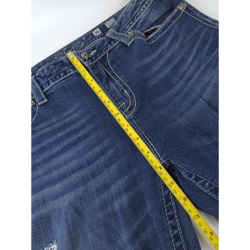 Miss Me Jeans Women's Easy Bootcut Size 36X30 JE6063E4R Embroidered Bedazzled - Picture 7 of 10